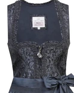 MarJo Trachten Dirndl "Alexandra" 695165 | Schwarz 65cm