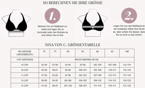 Nina von C. Dekolleté BH mit Spitze 16515718 | Weiß