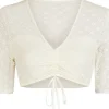 Nina von C. Dirndlbluse "Myleen" Traditionell 16463963 | Champagner