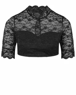 Nina von C. Dirndlbluse "Alicia" 1/2 Arm 48464971 | Schwarz