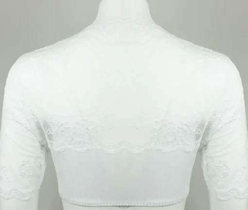 Nina von C. Dirndlbluse "Kalea" mit Knopfleiste 16463718 | Weiß