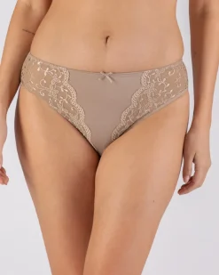 Nina von C. Jazzpant mit floraler Spitze 4821971 | Latte Macchiato