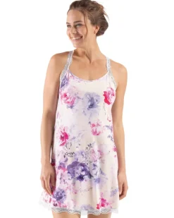 Nina von C. Negligè Hemdrock "Big Flower" 90cm 16421321 | Mehrfarbig