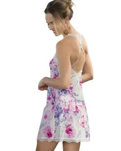 Nina von C. Negligè Hemdrock "Big Flower" 90cm 16421321 | Mehrfarbig