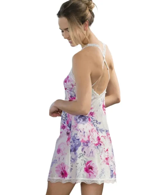 Nina von C. Negligè Hemdrock "Big Flower" 90cm 16421321 | Mehrfarbig