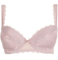 Nina von C. Push Up BH mit Spitze | Mauve Flieder