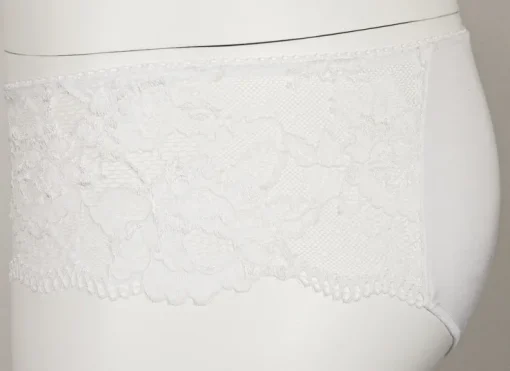 Nina von C. Slip Hipster mit Spitze 16133559 | Weiß