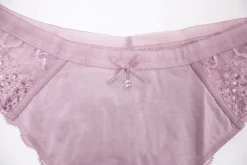 Nina von C. Slip Lambada String mit Strass 1695485 | Mauve