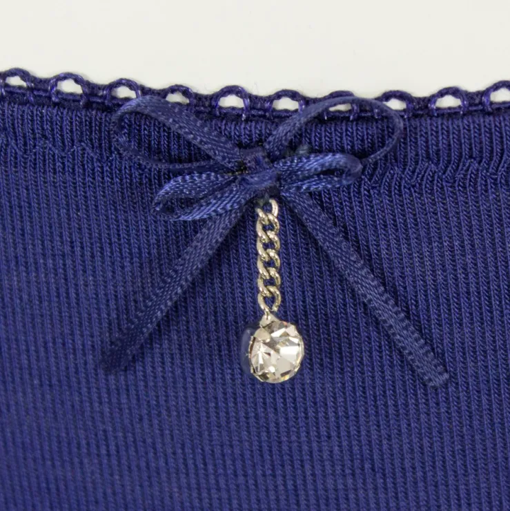 Nina von C. String Hipster Slip mit Spitze | Lapis