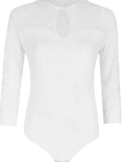 Nina von C. Trachten Blusen Body "Maja" 16591892 | Weiß