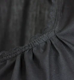 Pierre Marcel Damen Dirndlbluse mit Rosen und Pailletten - Schwarz