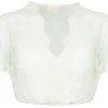 Pierre Marcel Damen Spitzen Dirndlbluse Linda - Creme