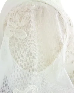 Pierre Marcel Damen Spitzen Dirndlbluse Linda - Creme