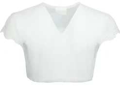 Pierre Marcel Spitzen Dirndlbluse Hjördis - Ecru