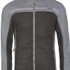 Piz Palü Herren Jacke "Ried" mit Stehkragen | Nadelgrün Grau