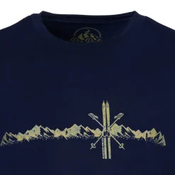 Piz Palü Herren Langarmshirt "Unterammergau" | 020030 - Marine