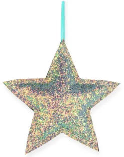 Riffelmacher Christbaumschmuck Stern 16cm weich 70120 - Greeneryglitter Mehrfarbig