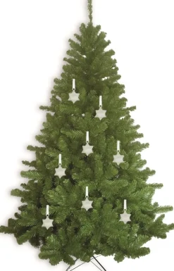 Riffelmacher Christbaumschmuck Metall Stern 6cm 71322 - Silber