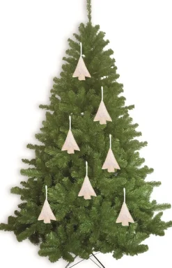 Riffelmacher Christbaumschmuck Tannenbaum 18cm weich 70117 - Utopiaglitter Rosa