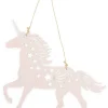 Riffelmacher Einhorn Dekofigur zum Hängen 17924 - Rosa 21 cm