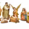 Riffelmacher Krippenfigurenset "Gold" 8-11 cm | 11-tlg. Traditionelles Design - 78301