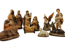 Riffelmacher Krippenfigurenset "Natur" 8-11 cm | 11-tlg. Basic Traditionell - 78314