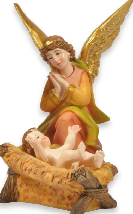 Riffelmacher Krippenfigurenset "Gold" 8-11 cm | 11-tlg. Traditionelles Design - 78301