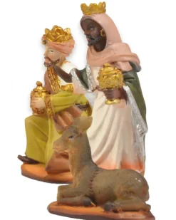 Riffelmacher Krippenfigurenset "Gold" 3-7 cm | 11-tlg. Traditionelles Design - 78322