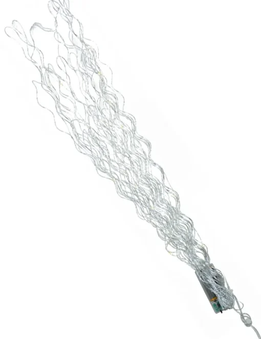 Riffelmacher LED Deko Zweige aus Metall 76016 | Silber