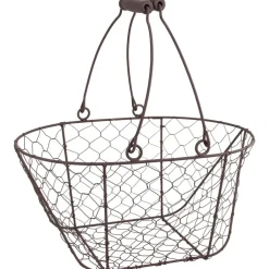 Riffelmacher Metallkorb mit Griffen 08211 | 31 x 22 cm - Drahtkorb