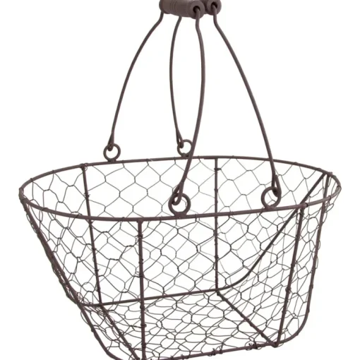 Riffelmacher Metallkorb mit Griffen 08211 | 31 x 22 cm - Drahtkorb