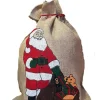 Riffelmacher Nikolaus Jutesack 25 x 35 cm Weihnachtsmann 19520 | Natur