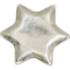 Riffelmacher Stern Dekoteller Ø 26cm aus Aluminium 70331 | Silber