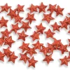 Riffelmacher Streudeko Sterne 74028 - 1,5 cm - Rot