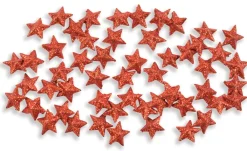 Riffelmacher Streudeko Sterne 74028 - 1,5 cm - Rot