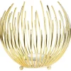 Riffelmacher Teelichthalter Strahlenkugel 11719 | Gold