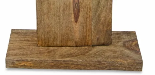 Riffelmacher XL Baumsäule mit Baum-Kerzenhalter 70733 - Natur Silber 100x37cm