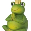 Riffelmacher Yoga Froschkönig 20 cm 07981 | Dekofigur