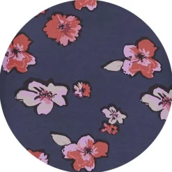 RINGELLA Damen Langarm Pyjama "Winter Flowers" 2511232 | deep blue