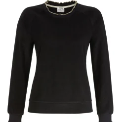 RINGELLA Damen Pullover aus Frotteeflausch 2538403 | Schwarz