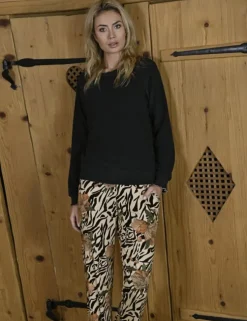 RINGELLA Damen Pullover aus Frotteeflausch 2538403 | Schwarz