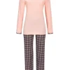 RINGELLA Pyjama mit Spitze "Mandala" 4561201 | Apricot