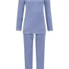 RINGELLA Pyjama mit Stretchfrottee "Cloud" 4518208 | Jeansblau