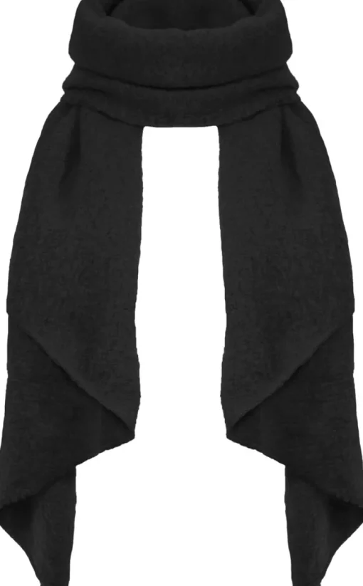Schal "Eliana" - extra weich - Schwarz