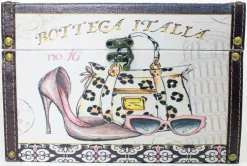 Schmuckkästchen Schatzkiste aus Holz "Italia"