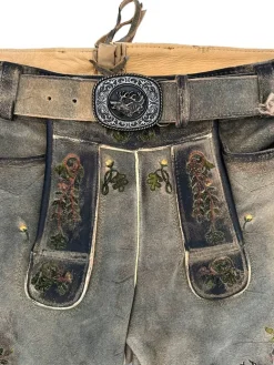 SCHWEIGERT´s Kurze Lederhose Eichinger Acker Kernig | Exklusiv von MADDOX