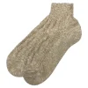 Sneaker Herren Trachten Socken Zopfmuster - Trachtenstrümpfe | Natur