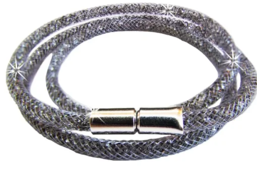 Stardust Armband dreireihig Silber
