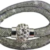 Stardust Armband zweireihig Weiß