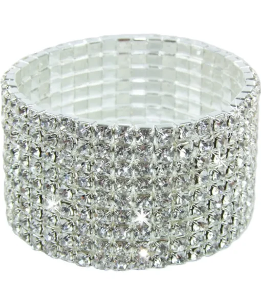 Strass Armband Brilliance 9-Reihig